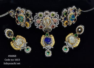 Sabyasachi Choker 04068 - KRISHNA'S SWETA JEWELLERY