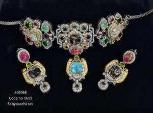 Sabyasachi Choker 04068 - KRISHNA'S SWETA JEWELLERY