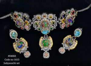 Sabyasachi Choker 04068 - KRISHNA'S SWETA JEWELLERY