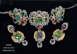 Sabyasachi Choker 04068 - KRISHNA'S SWETA JEWELLERY