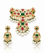 Sabyasachi Choker 05102 - KRISHNA'S SWETA JEWELLERY
