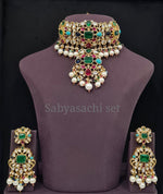 Sabyasachi Choker 05102 - KRISHNA'S SWETA JEWELLERY