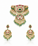 Sabyasachi Choker 07973 - KRISHNA'S SWETA JEWELLERY