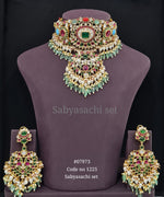 Sabyasachi Choker 07973 - KRISHNA'S SWETA JEWELLERY