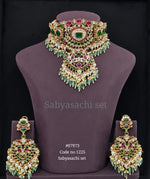 Sabyasachi Choker 07973 - KRISHNA'S SWETA JEWELLERY