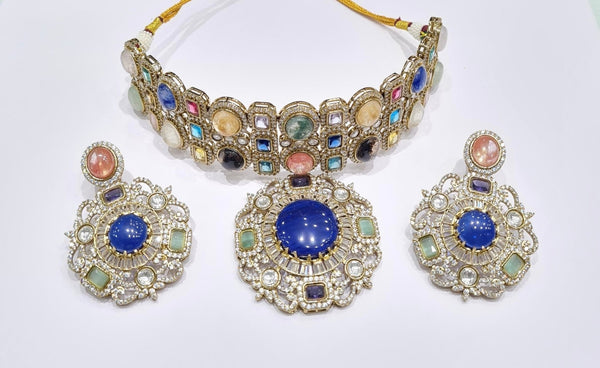 Sabyasachi Choker 10312 - KRISHNA'S SWETA JEWELLERY