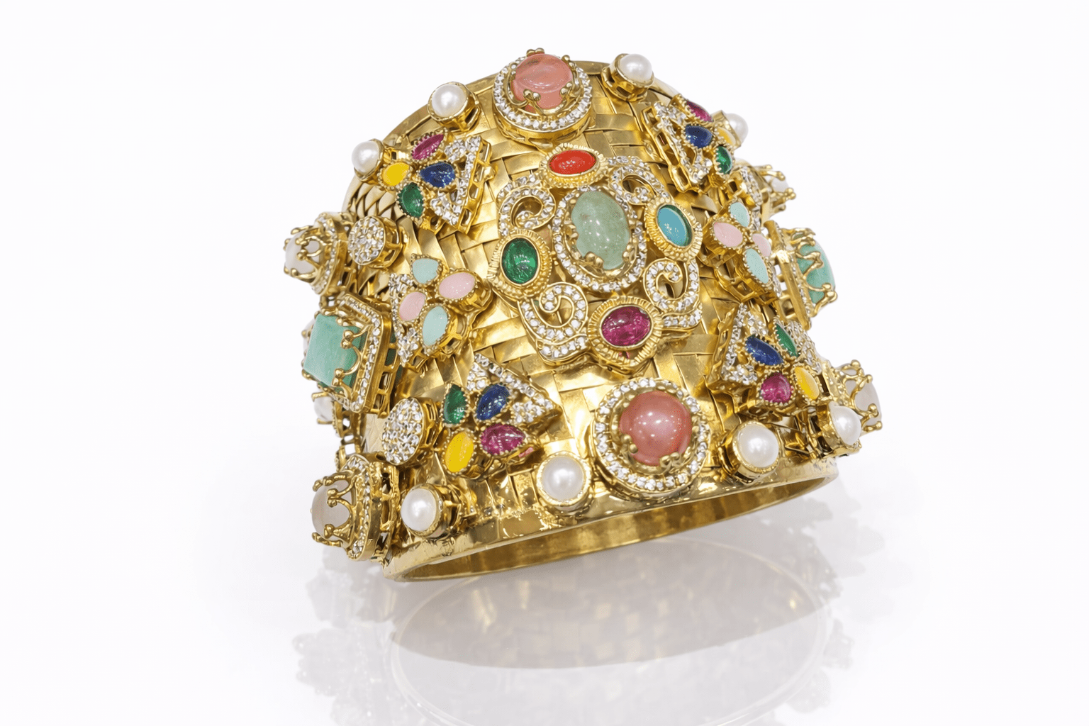 Sabyasachi Cuff 09391 - KRISHNA'S SWETA JEWELLERY