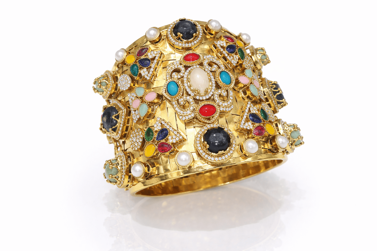 Sabyasachi Cuff 09391 - KRISHNA'S SWETA JEWELLERY