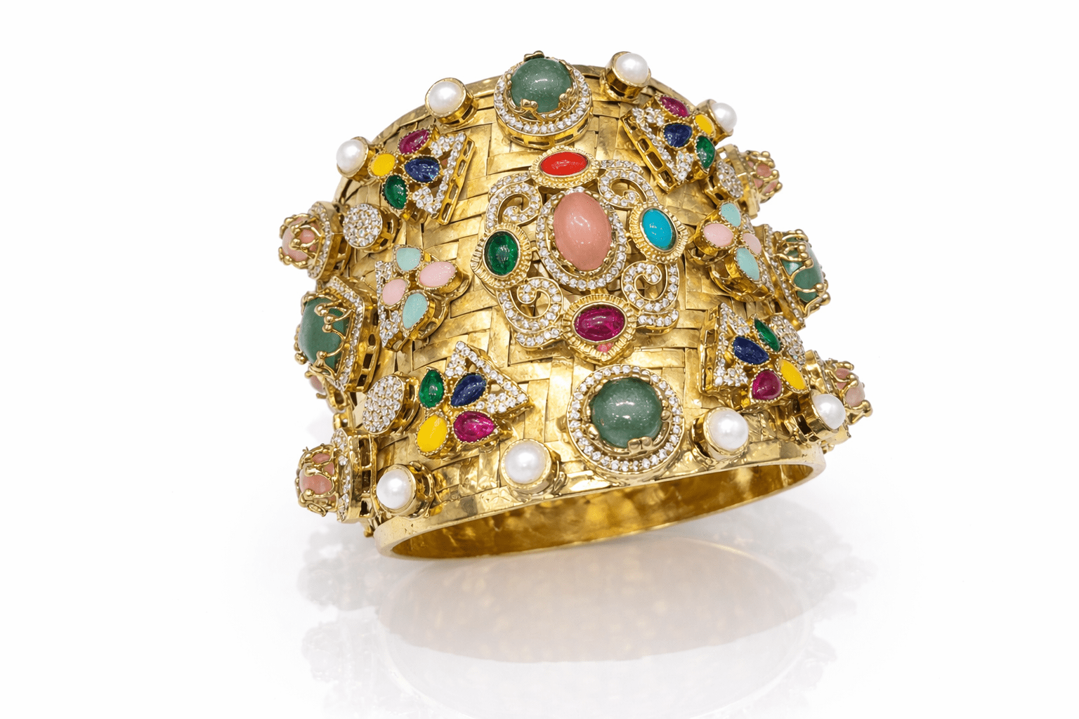 Sabyasachi Cuff 09391 - KRISHNA'S SWETA JEWELLERY