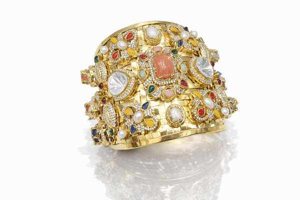 Sabyasachi Cuff 09392 - KRISHNA'S SWETA JEWELLERY
