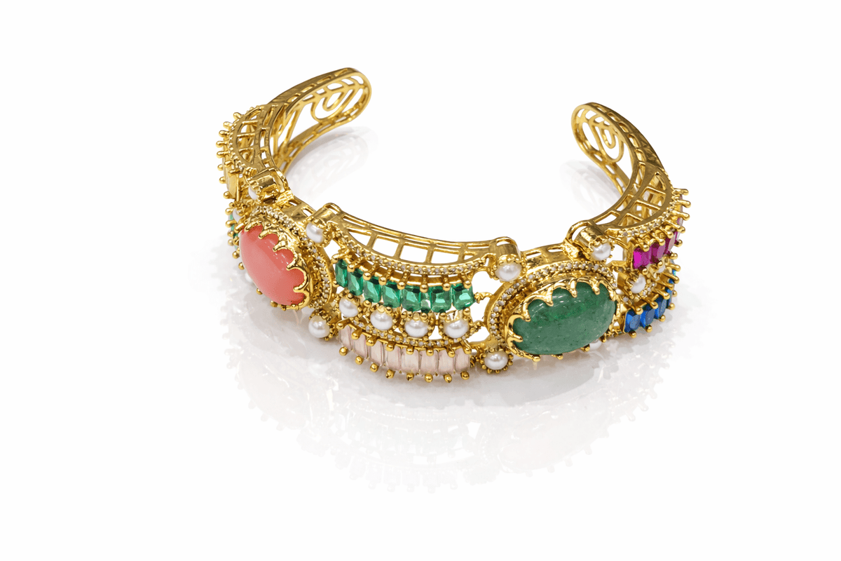 Sabyasachi Cuff 09393 - KRISHNA'S SWETA JEWELLERY