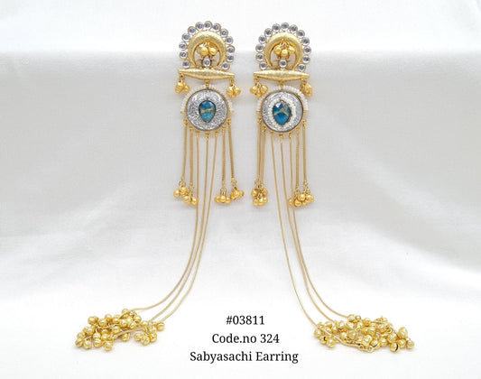 Sabyasachi Earrings 03811 - KRISHNA'S SWETA JEWELLERY