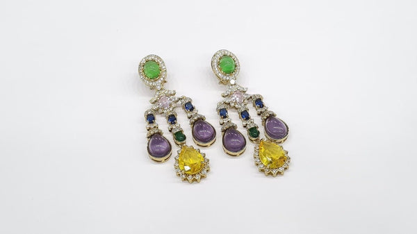 Sabyasachi Earrings 04076 - KRISHNA'S SWETA JEWELLERY