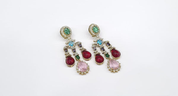 Sabyasachi Earrings 04076 - KRISHNA'S SWETA JEWELLERY