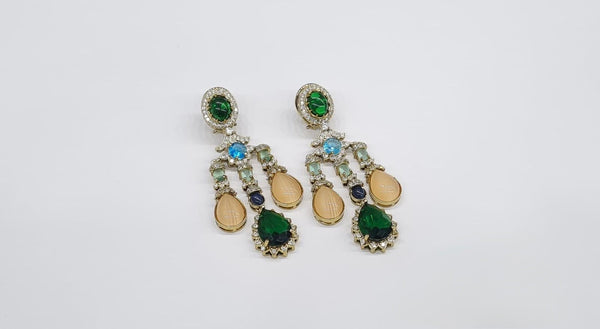 Sabyasachi Earrings 04076 - KRISHNA'S SWETA JEWELLERY