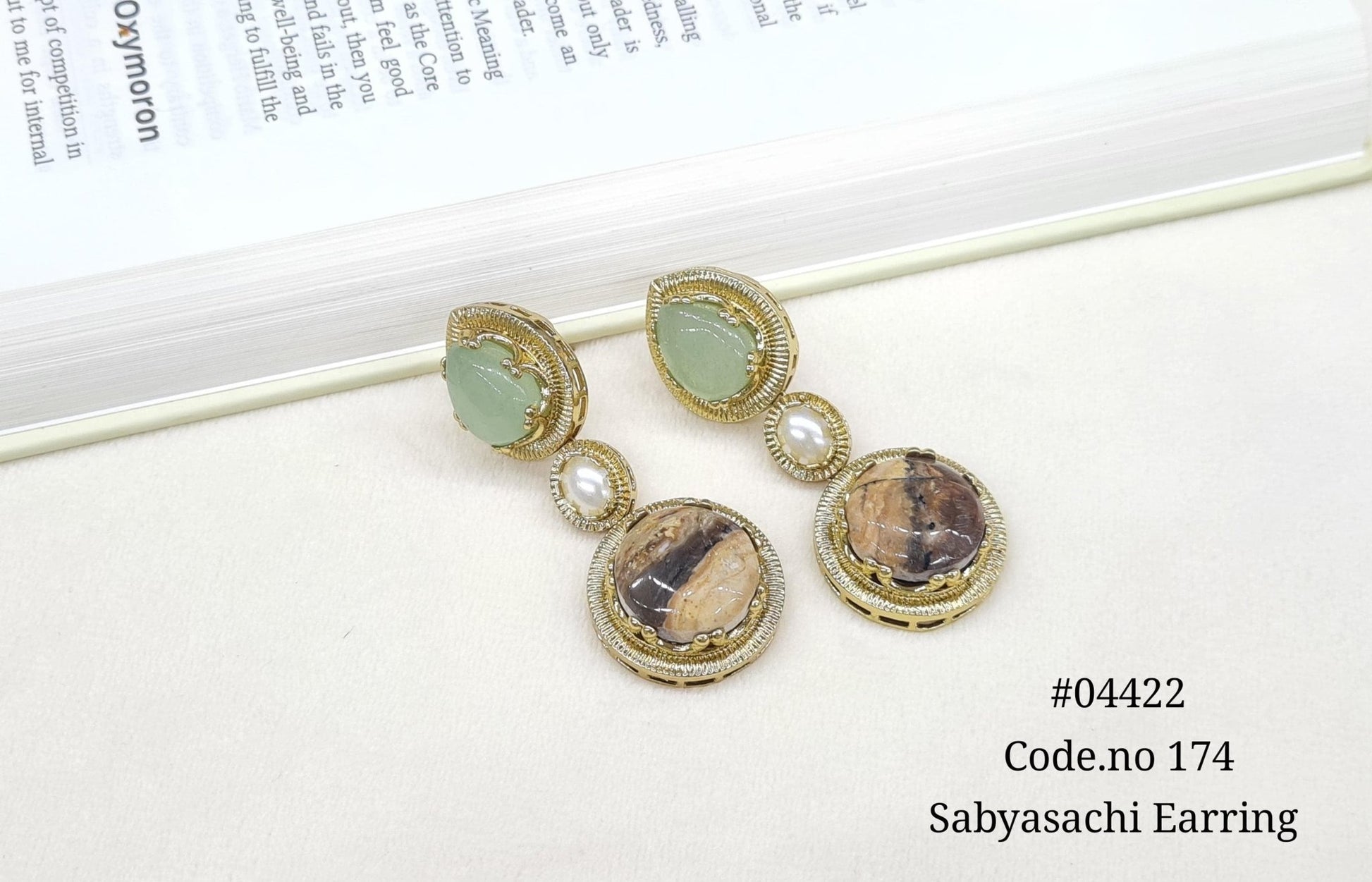 Sabyasachi Earrings 04422 - KRISHNA'S SWETA JEWELLERY