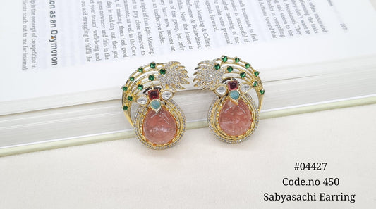 Sabyasachi Earrings 04427 - KRISHNA'S SWETA JEWELLERY