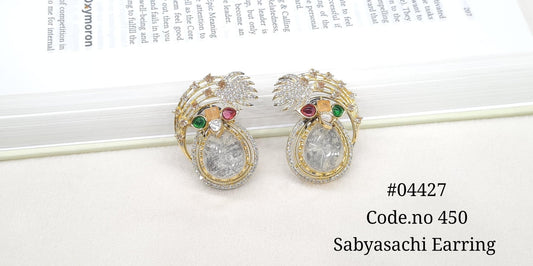 Sabyasachi Earrings 04427 - KRISHNA'S SWETA JEWELLERY
