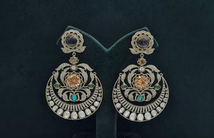 Sabyasachi Earrings 08408 - KRISHNA'S SWETA JEWELLERY