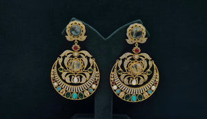 Sabyasachi Earrings 08408 - KRISHNA'S SWETA JEWELLERY