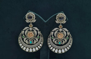 Sabyasachi Earrings 08408 - KRISHNA'S SWETA JEWELLERY