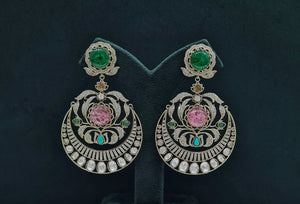 Sabyasachi Earrings 08408 - KRISHNA'S SWETA JEWELLERY