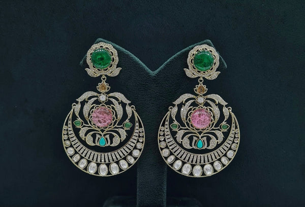 Sabyasachi Earrings 08408 - KRISHNA'S SWETA JEWELLERY