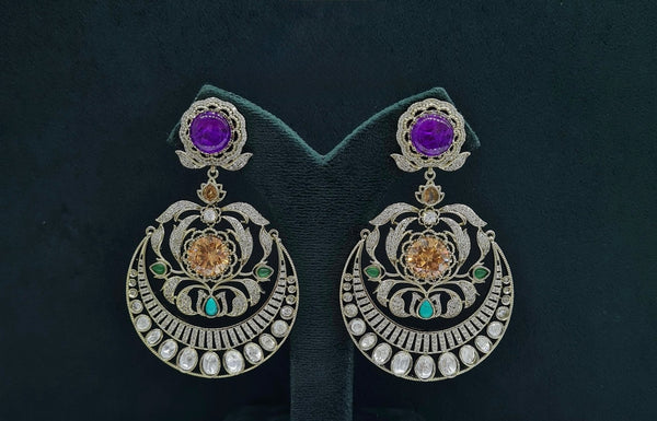 Sabyasachi Earrings 08408 - KRISHNA'S SWETA JEWELLERY