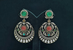 Sabyasachi Earrings 08408 - KRISHNA'S SWETA JEWELLERY