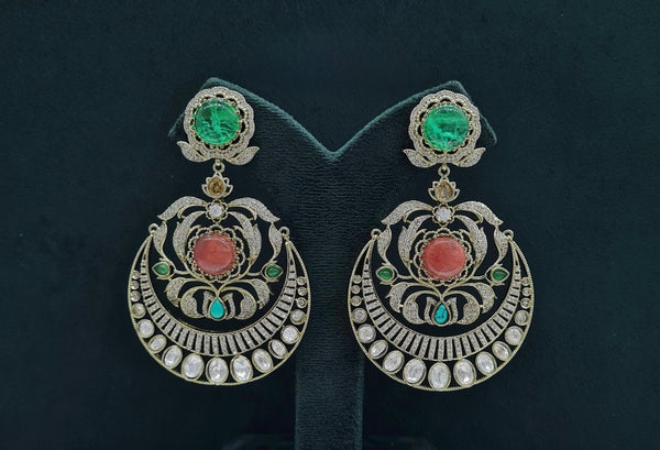 Sabyasachi Earrings 08408 - KRISHNA'S SWETA JEWELLERY