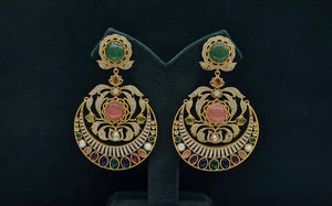 Sabyasachi Earrings 08408 - KRISHNA'S SWETA JEWELLERY
