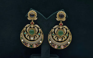 Sabyasachi Earrings 08408 - KRISHNA'S SWETA JEWELLERY