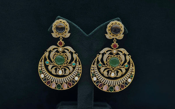 Sabyasachi Earrings 08408 - KRISHNA'S SWETA JEWELLERY