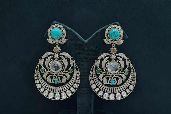 Sabyasachi Earrings 08408 - KRISHNA'S SWETA JEWELLERY
