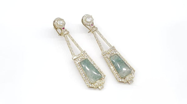 Sabyasachi Earrings 08428 - KRISHNA'S SWETA JEWELLERY