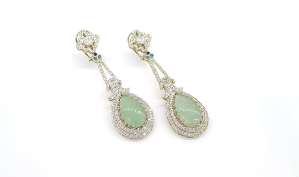 Sabyasachi Earrings 08445 - KRISHNA'S SWETA JEWELLERY