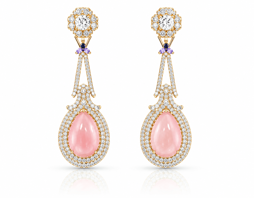 Sabyasachi Earrings 08445 - KRISHNA'S SWETA JEWELLERY