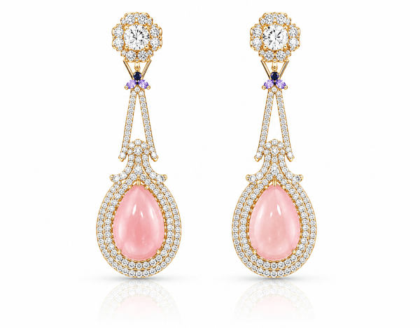 Sabyasachi Earrings 08445 - KRISHNA'S SWETA JEWELLERY