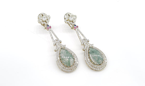 Sabyasachi Earrings 08445 - KRISHNA'S SWETA JEWELLERY