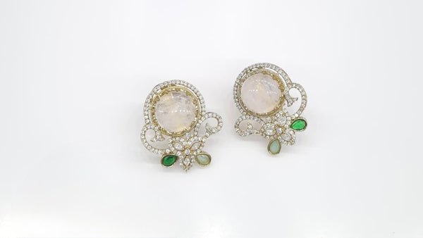 Sabyasachi Earrings 08717 - KRISHNA'S SWETA JEWELLERY