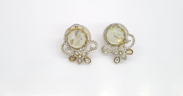 Sabyasachi Earrings 08717 - KRISHNA'S SWETA JEWELLERY