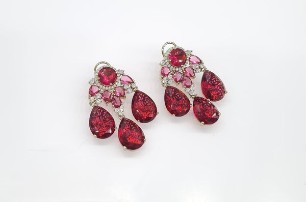 Sabyasachi Earrings 08734 - KRISHNA'S SWETA JEWELLERY