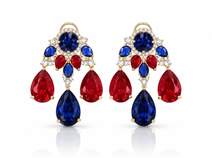 Sabyasachi Earrings 08734 - KRISHNA'S SWETA JEWELLERY