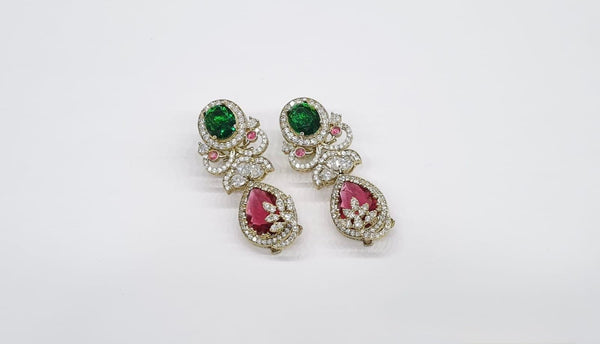 Sabyasachi Earrings 08737 - KRISHNA'S SWETA JEWELLERY