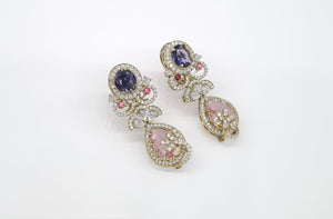 Sabyasachi Earrings 08737 - KRISHNA'S SWETA JEWELLERY