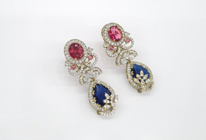 Sabyasachi Earrings 08737 - KRISHNA'S SWETA JEWELLERY