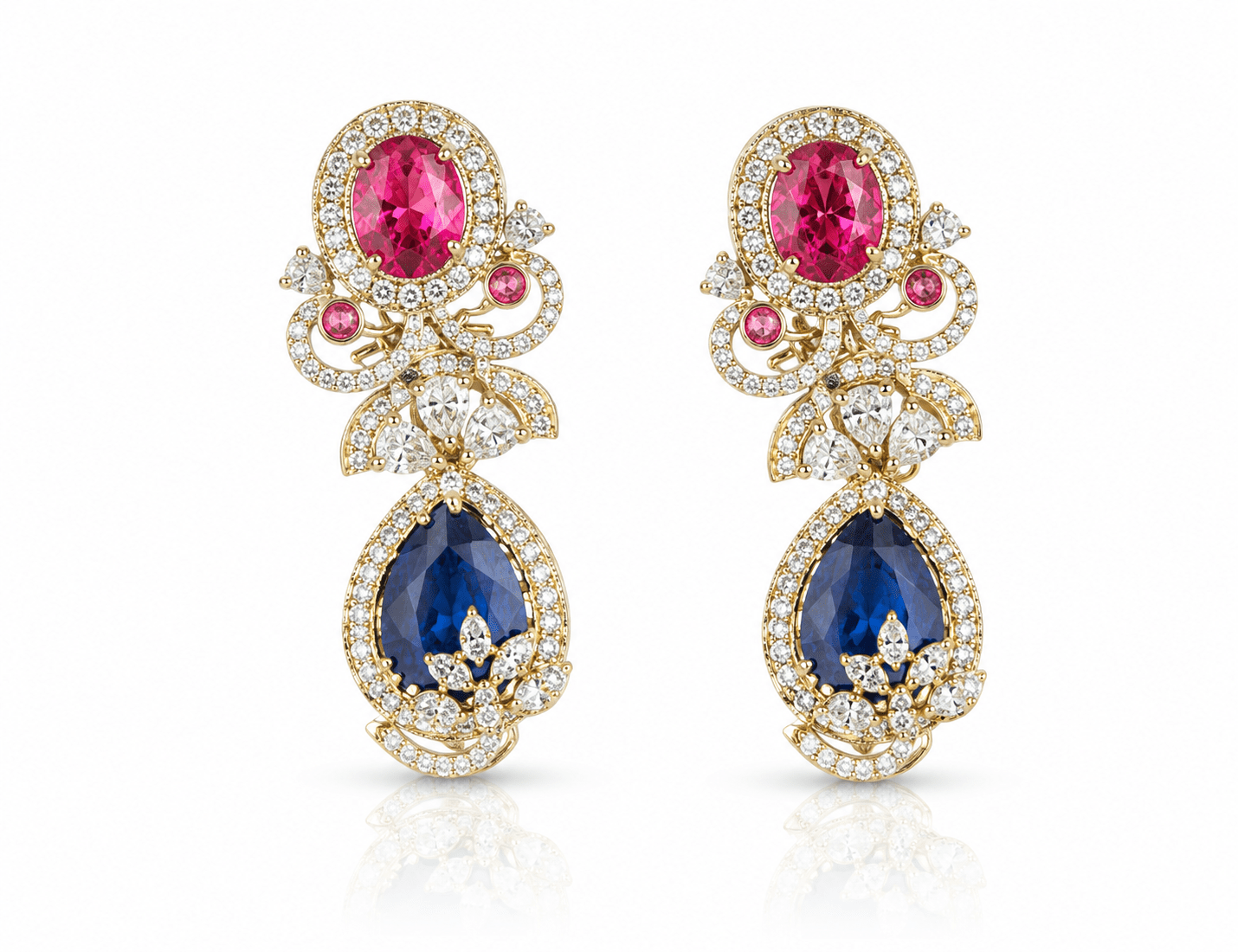 Sabyasachi Earrings 08737 - KRISHNA'S SWETA JEWELLERY