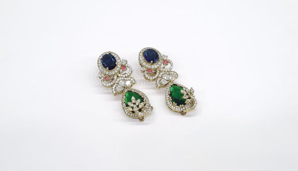Sabyasachi Earrings 08737 - KRISHNA'S SWETA JEWELLERY