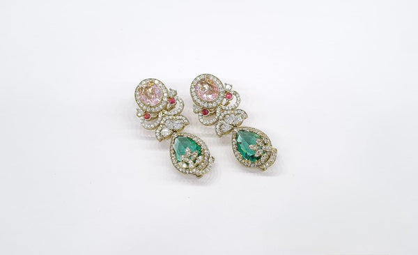 Sabyasachi Earrings 08737 - KRISHNA'S SWETA JEWELLERY