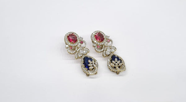Sabyasachi Earrings 08737 - KRISHNA'S SWETA JEWELLERY